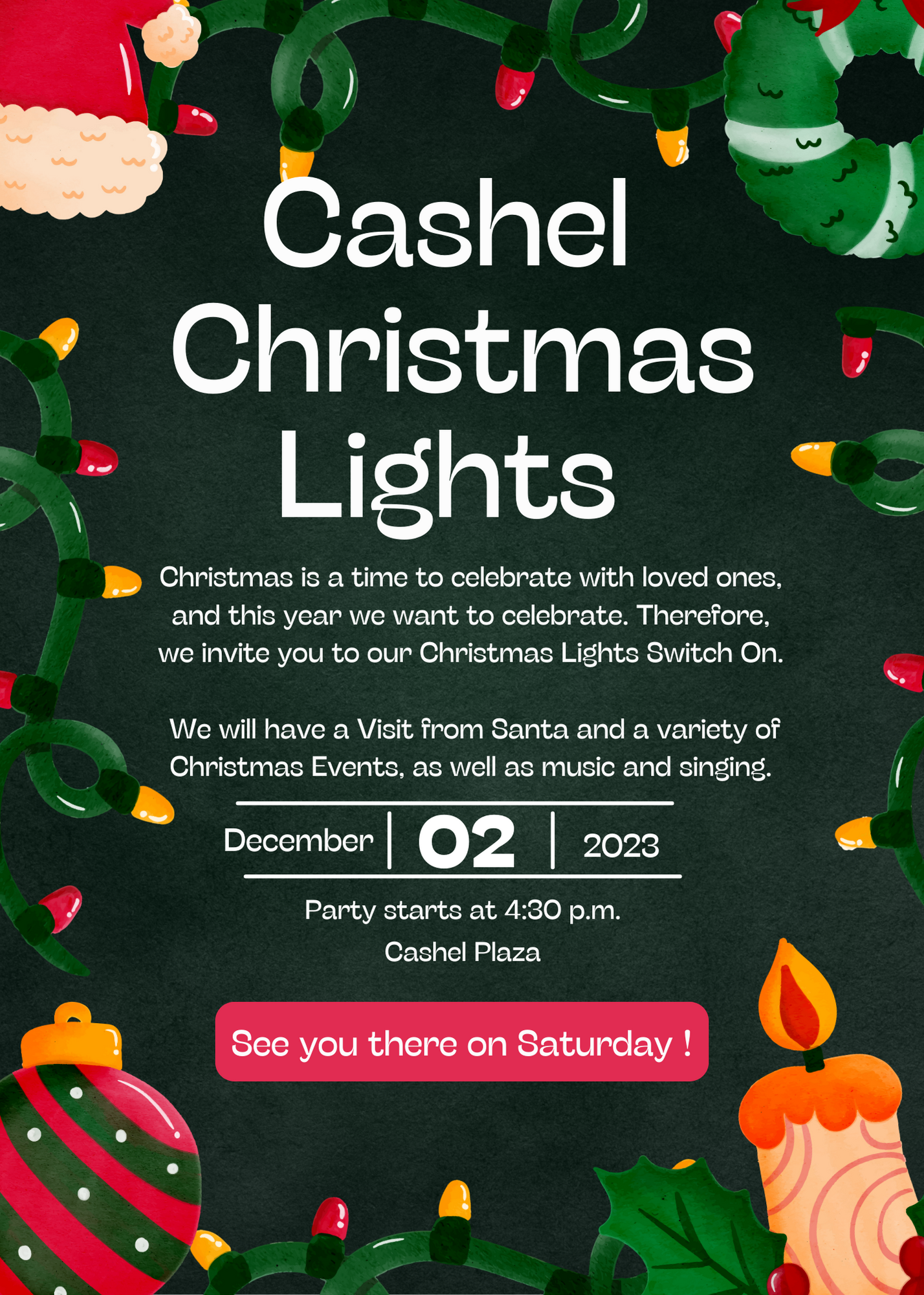 Christmas in Cashel Flyer