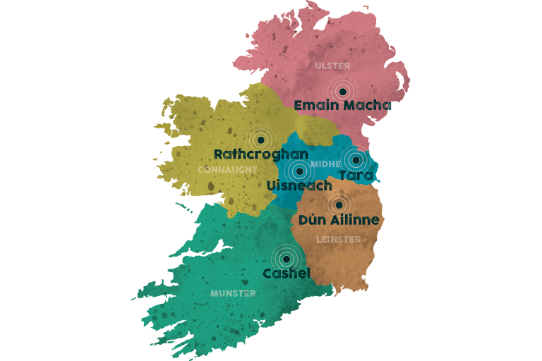 Royal Sites Map