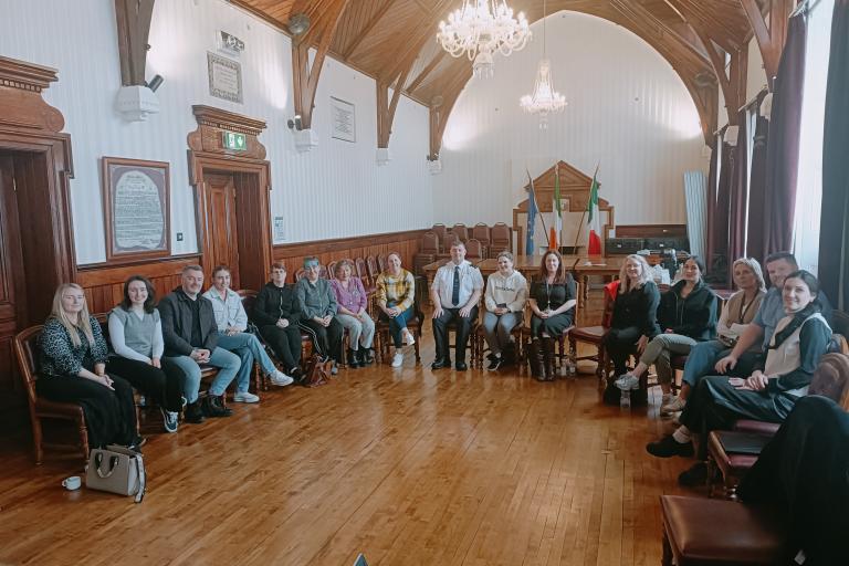 Participants at the workshop